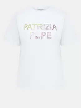 Patrizia Pepe: Белая футболка 