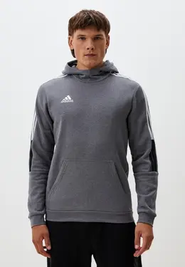 adidas: Серая толстовка 