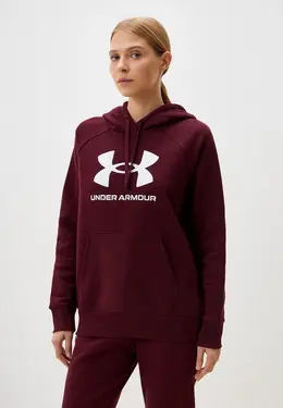 Under Armour: Бордовая толстовка 