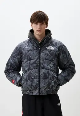 The North Face: Чёрный пуховик 