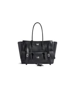 BALENCIAGA: Серебристая сумка 