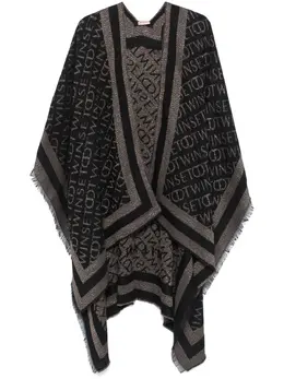 TWINSET: Жаккардовый плащ 