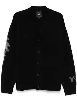Y-3: Трикотажный кардиган 