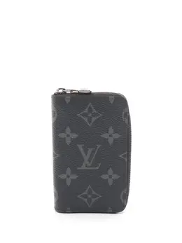 Louis Vuitton Pre-Owned: Чёрный кошелёк 