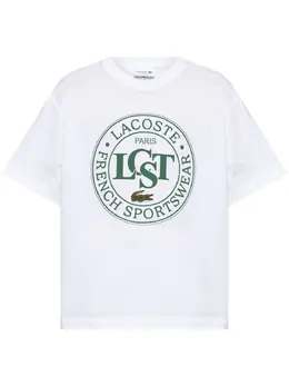 Lacoste: Футболка с принтом 