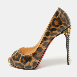 Christian Louboutin: Коричневые туфли 