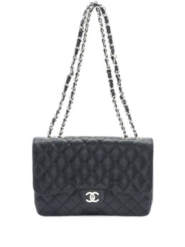 CHANEL Pre-Owned: Чёрная сумка 