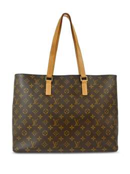 Louis Vuitton Pre-Owned: Коричневая сумка-шоппер 