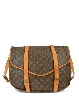 Louis Vuitton Pre-Owned: Коричневая сумка 