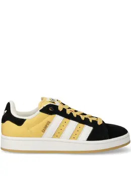 adidas: Чёрные кроссовки  Campus