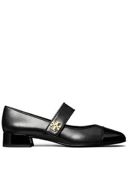 Tory Burch: Чёрные балетки 