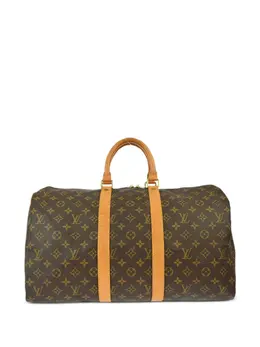 Louis Vuitton Pre-Owned: Коричневая сумка 