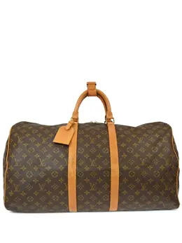 Louis Vuitton Pre-Owned: Коричневая сумка 