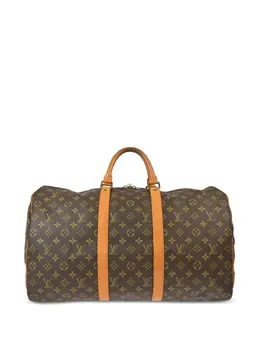 Louis Vuitton Pre-Owned: Коричневая сумка 