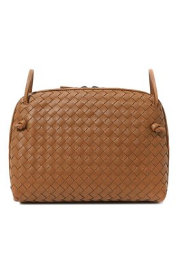 Bottega Veneta: Коричневая сумка 