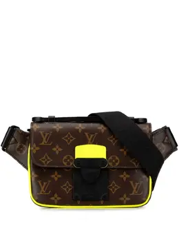 Louis Vuitton Pre-Owned: Зелёная сумка 