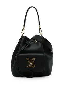 Louis Vuitton Pre-Owned: Чёрная сумка 