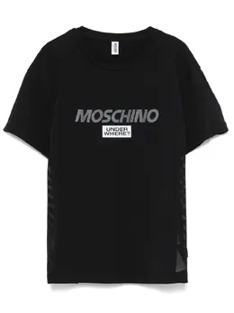 Moschino: Футболка с принтом 