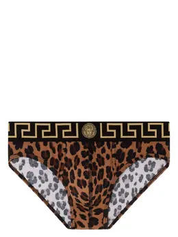 Versace: Трусы  Greca