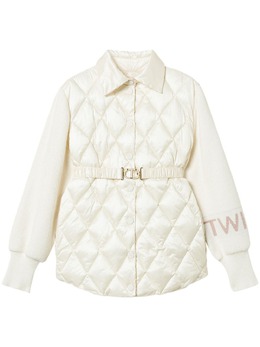 TWINSET: Стёганые куртка 