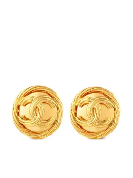 CHANEL Pre-Owned: Серьги 