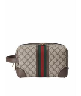 GUCCI: Бежевый клатч 