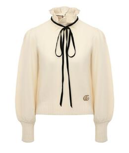 GUCCI: Короткий свитер 