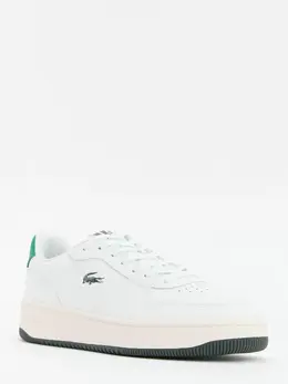 Lacoste: Белые кеды 