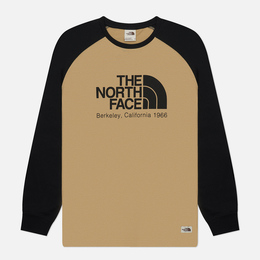 The North Face: Бежевый свитшот 