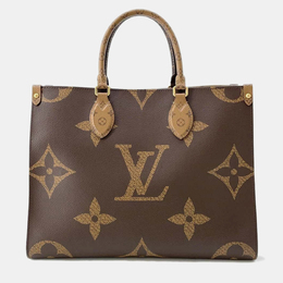 Louis Vuitton: Коричневая сумка 