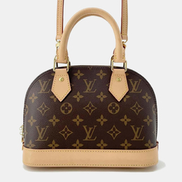 Louis Vuitton: Коричневая сумка 