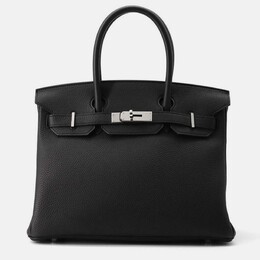 Hermes: Чёрная сумка  Birkin