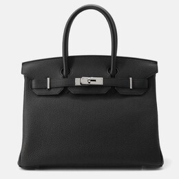 Hermes: Чёрная сумка  Birkin