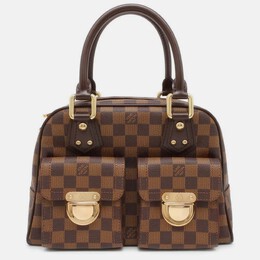 Louis Vuitton: Коричневая сумка 