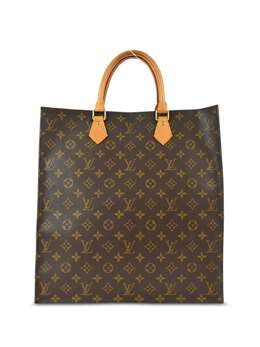 Louis Vuitton Pre-Owned: Коричневая сумка-шоппер 