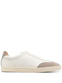 Brunello Cucinelli: Белые кроссовки 