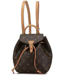 Louis Vuitton Pre-Owned: Коричневый рюкзак 