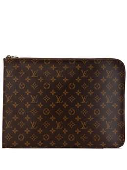 Louis Vuitton Pre-Owned: Коричневая сумка 