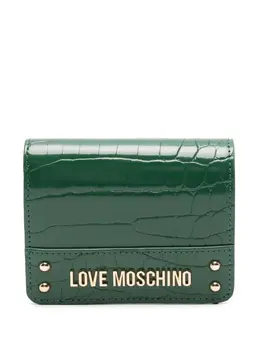 Love Moschino: Зелёный кошелёк 