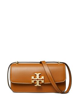 Tory Burch: Коричневая сумка  Eleanor