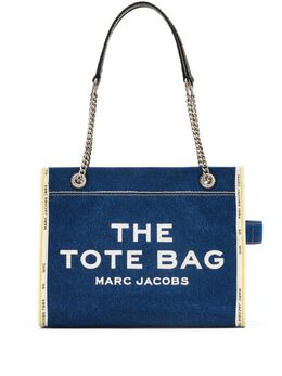 Marc Jacobs: Голубая сумка-шоппер  The Tote Bag