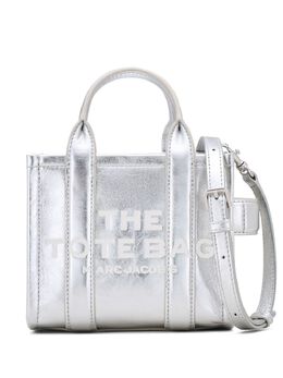 Marc Jacobs: Серебристая сумка-шоппер  The Tote Bag