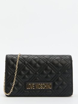 Love Moschino: Чёрный клатч 