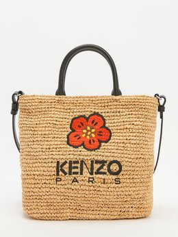 Kenzo: Бежевая сумка 