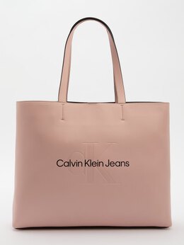 Calvin Klein Jeans: Светлая сумка 