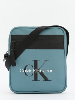 Calvin Klein Jeans: Голубая сумка 