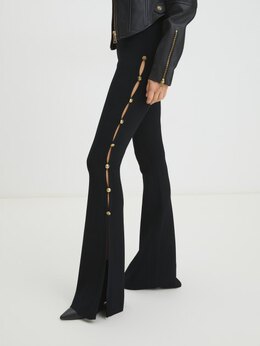 Versace Jeans Couture: Чёрные брюки 