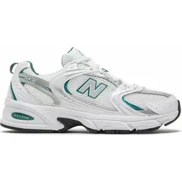 New Balance: Белые кроссовки 