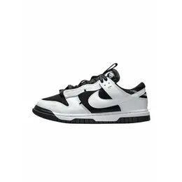 NIKE: Чёрные кроссовки  Dunk Low