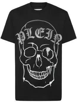 Philipp Plein: Футболка  Skull с принтом